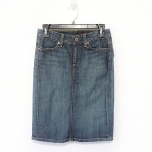 Adriano Goldschmied Jean skirt Juniors Size 24 R blue